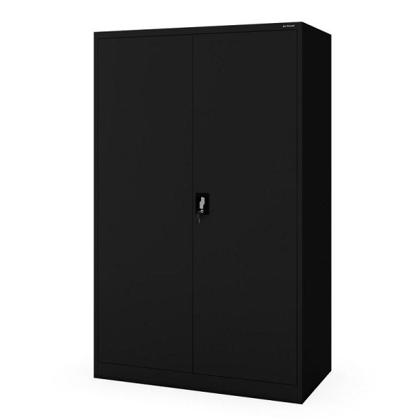 Jan Nowak Büroschrank aus Metall JAN II D600 1150 x 1850 x 600 mm, Schwarz, 1987