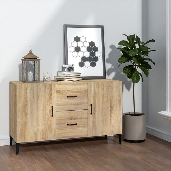 vidaXL Sideboard Sonoma-Eiche 100x36x60 cm Holzwerkstoff, 812522