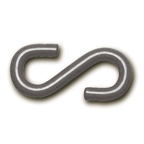 DENIOS S-Haken, 7 mm, verzinkt, VE: 10 Stück, 311126, 4055381111537
