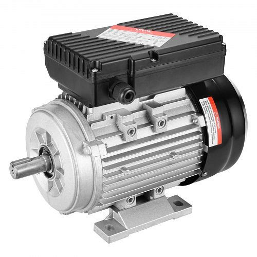 VEVOR 0,75kW Elektromotor 1400U/min AC 220-240V 5,45A 1-phasig 19mm Keilwelle, TYJLIECDJ1406H7Z4V7