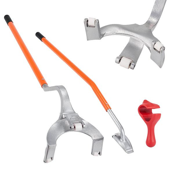 VEVOR Reifenmontiergerät Reifenwechsler 571–622 mm Einstellbar, Orange, LTCZJHSPS0AF6F9BYV0