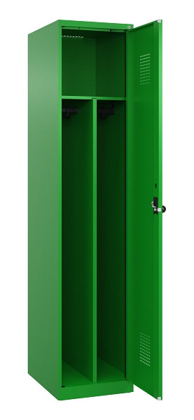 C+P Spind Evolo PLUS, 1 Abteil, 1850x400x500mm, 6037/6037, Verschluss Drehriegel, 049000-12F S10026