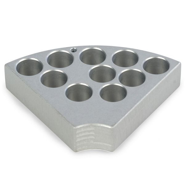 OHAUS Sektionalblock 15 mm Phiolen, Zubehör für Labor-Heizrührer, 30500573