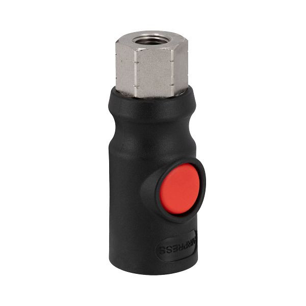 Airpress Sicherheitskupplung 1/4" IG Euro 7,2 – Druckknopf, 43E802