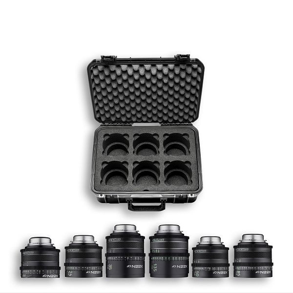 Samyang XEEN CF Komplett Set Canon EF mit Koffer, bestehend aus 6 Objektiven und 1 Objektivkoffer, 1023336