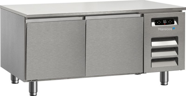 KBS Snack 1200 Kühltisch mit abnehmbarer Arbeitsplatte und 2 Schubladen, 691200