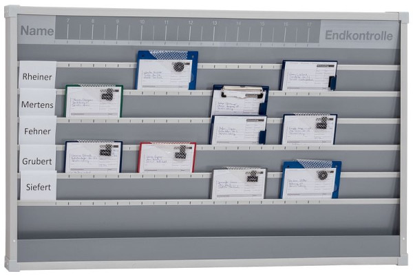 Eichner Werkstattplaner breit für Kfz-Betriebe, Maße: 1.125 x 675 mm, 9019-00591