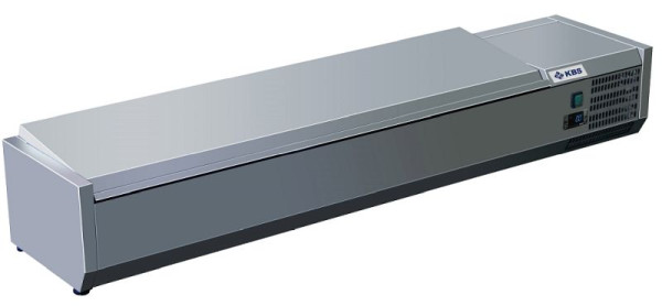 KBS Kühlaufsatz RX1810, mit CNS- Deckel 8x GN 1/3, 341180