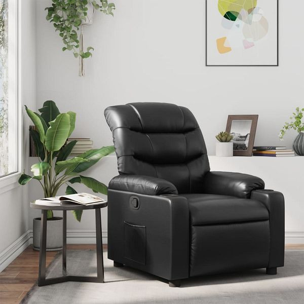 vidaXL Relaxsessel Schwarz Kunstleder, Top-Qualität, 374133