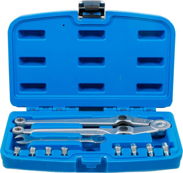 BGS Stirnlochschlüssel-Satz, verstellbar, Ø 2,5 - 9 mm, 9602