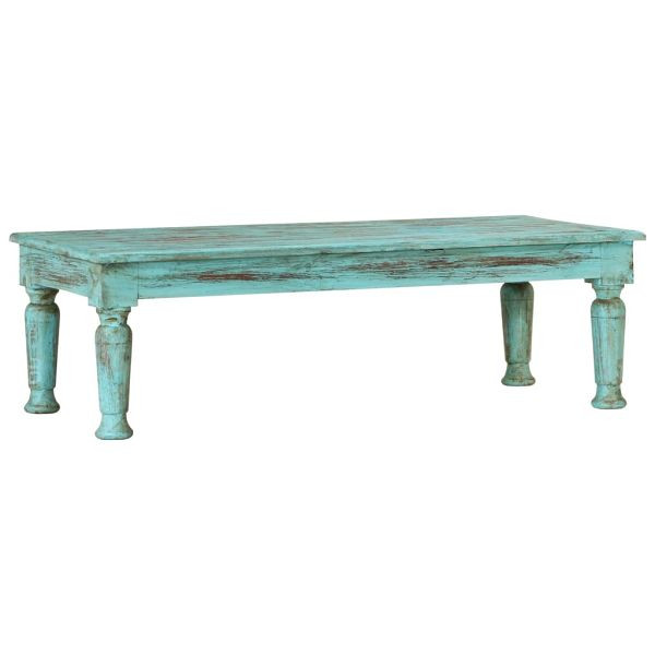 vidaXL Couchtisch 110x50x34 cm Altholz Massiv, 350675, 8720845558338