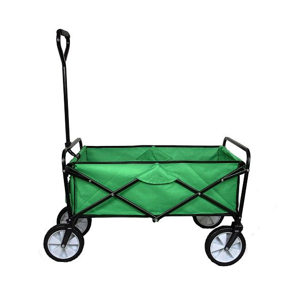 Monster Faltbarer Gartenwagen, Grün, Maße: 113cm H x 98cm L x 53cm B, 25249
