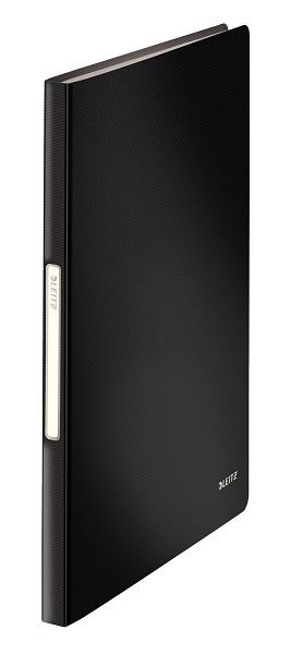 LEITZ 4565 Sichtbuch Solid, A4, PP, 40 Hüllen, schwarz, 4565-10-95
