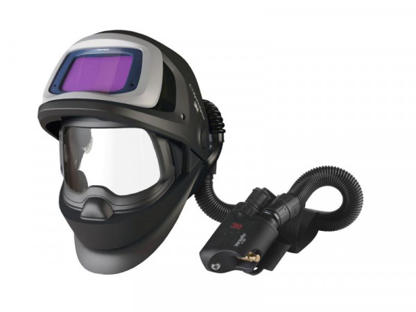 3M Speedglas Schweißmaske 9100 FX Air, mit Filter 9100XXi und Druckluftregler 3M Versaflo SAR V-500E, 7100054980