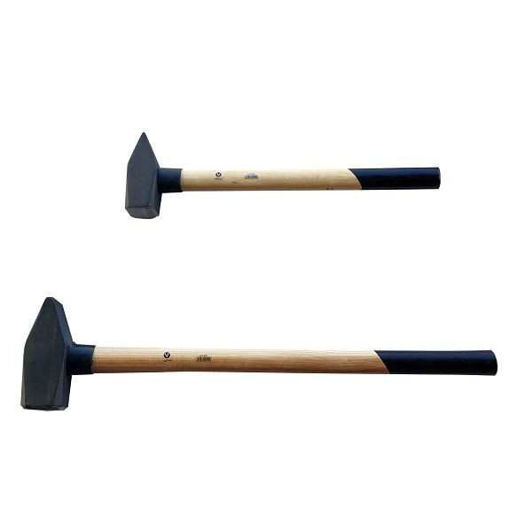 VaGo-Tools Schlosserhammer Hammer Vorschlaghammer 3/5kg je 1 Holzstiel 2-teiliges Set, 233-130/150 je 1_tv