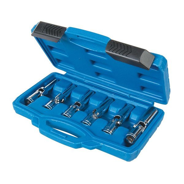 Silverline Glüh- und Zündkerzensteckschlüssel, 6-tlg. Satz, 3/8 Zoll, 8–16 mm, 278096