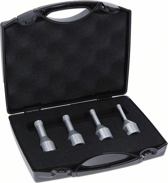Bosch Diamanttrockenbohrer-Set Dry Speed, 4-teilig, 6 - 12 mm, 2607017579