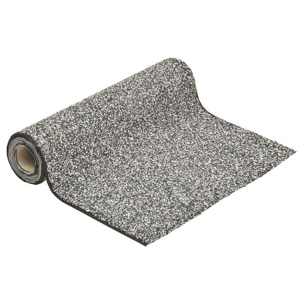 vidaXL Steinfolie Grau 200x100 cm, Material: PP-Vlies, wasserfester Kleber, 4007547