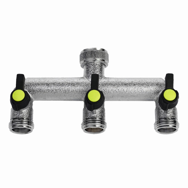 ewuaqua iWater 3-Wege-Verteiler verchromt, 73468C, 8006360004681