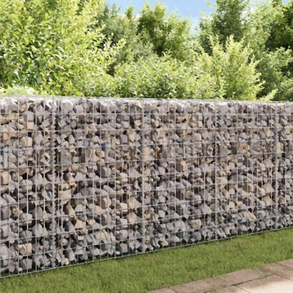 vidaXL Gabionenkorb Pflanzkasten Gemüse-Hochbeet Stahl 120×30×100 cm, 142539