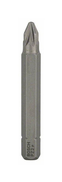 Bosch Schrauberbit Extra-Hart PZ 2, 51 mm, 3er-Pack, VE: 5 Stück, 2607001571