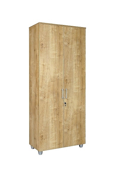 Mades Aktenschrank, 80 cm x 40 cm x 190 cm, Saphir Eiche Dekor, 152.FRN.53.10.400.01