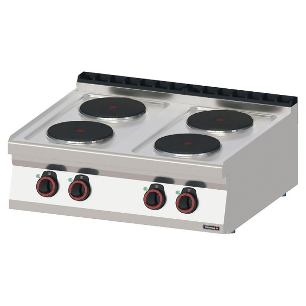 Casselin Freistehender Elektroherd mit 4 Kochstellen 80 - Linie 700, C7FOE4F80