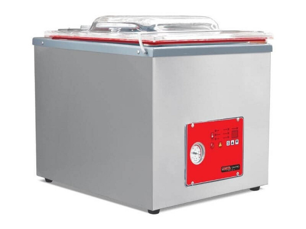 SGS Gastro Vakuummaschine, Tischmodell, Schweißbalken 430 mm, 20 m³/h, VCM02