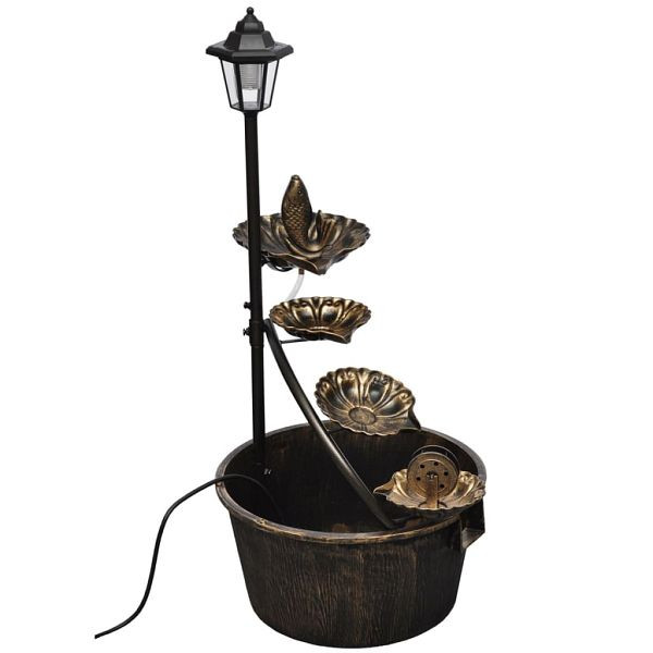 vidaXL LED-Kaskadenbrunnen, 40540
