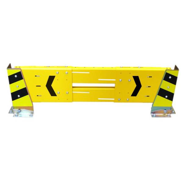 Stein HGS Regalschutz -WALL- mit Eckenanfahrschutz -BLADE-, Komplett-Set, Für Einfachregalreihen, von 880 bis 1320 mm, Mit Innenwinkel, 18113-02
