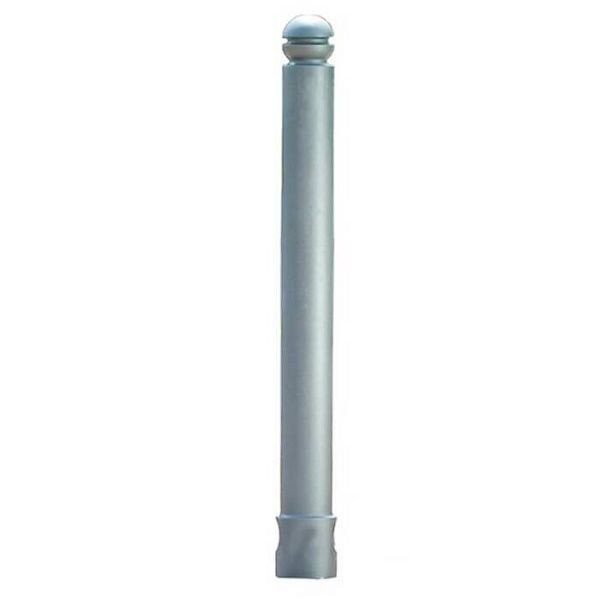 Stein HGS Stilpoller -Helenos-, herausnehmbar mit 3p-Technologie, Dreikantverschluss unten, inkl. Bodenhülse, RAL 6005 moosgrün, 40043-03