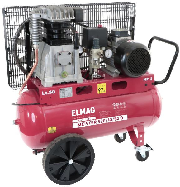 ELMAG Kompressor MEISTER 520/10/50 D, 10230, 9004853102301