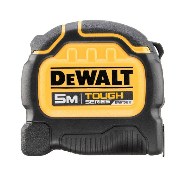 DeWalt Bandmaß Tough Tape 5m x 32mm Fallschutz bis 30m BladeArmor, DWHT36917-0