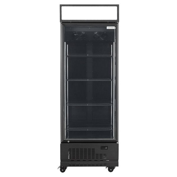 Vaiotec TOPLINE Getränkekühlschrank 570 Liter mit Leuchtaufsatz "schwarz", 11945