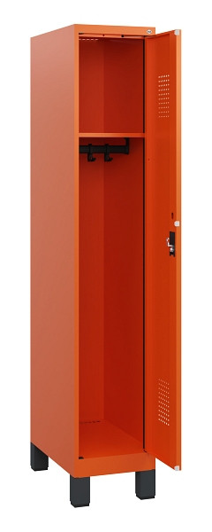 C+P Spind Evolo PLUS, Füße, 1 Abteil, 1630x300x500mm, 2004/2004, Zylinderschloss, 0490105-10 S10050