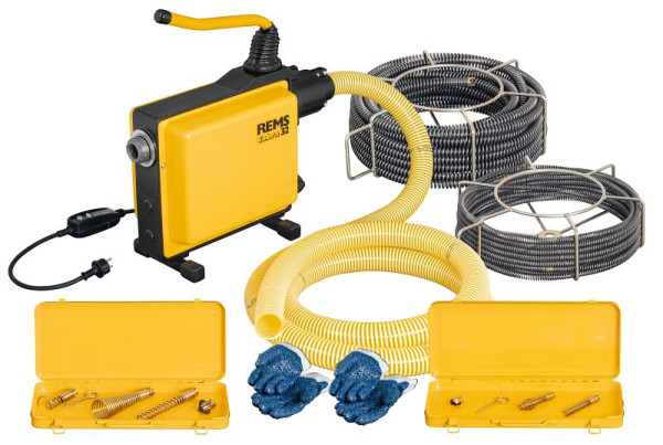 REMS Cobra Elektrische Rohrreinigungsmaschine 32 Set 16 + 22, 174012 R220