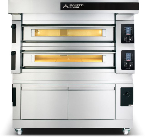 MORETTI Elektro-Pizzaofen serieS S120E Multibake, Standgerät, für EN 600 x 400 mm, für Pizzen / Pizzableche, 493400219120