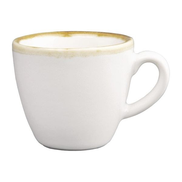 Olympia Kiln Espressotassen Kreideweiß 8,5cl (6 Stück), FB986
