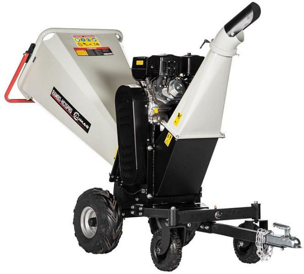 LUMAG PROFI POWER Benzin Häcksler mit Duplex-Messertrommel & Pendelachse, RAMBOHC15PRO