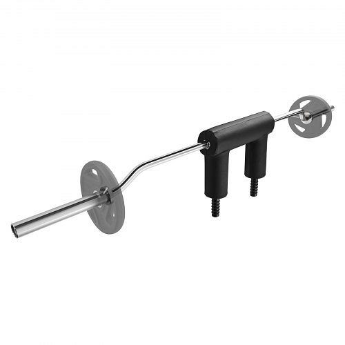 VEVOR Gewichtsstange 2210 mm Gesamtlänge, Langhantel Aufbewahrungsständer 675 kg Tragfähigkeit, Langhantelset, Hanteln, Krafttraining, GLGYTS1500B2G5RJ5V0