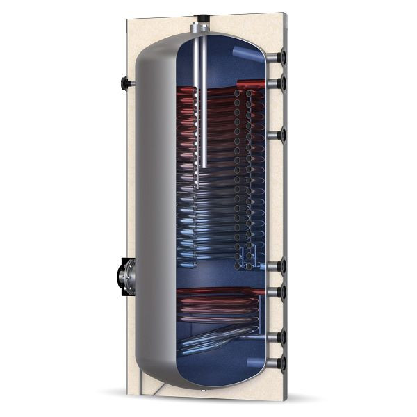 Solarbayer Warmwasserspeicher WP-S 400, Hochleistungs-Wärmepumpen-Solarspeicher, 100304300