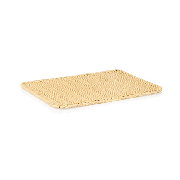 WAS Auslagetablett Systemkorb / Auslagetablett hellbeige, 40 x 30 x 1 cm, 5090340