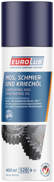 Eurolub MoS2 Schmier- und Kriechöl, VE: 400 ml, 002235