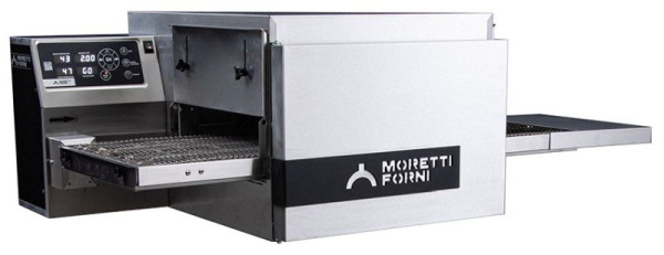 MORETTI Gas-Tunnelofen / Bandofen serieT T64G, Standgerät, für Pizzen / Pizzableche, 493100164200