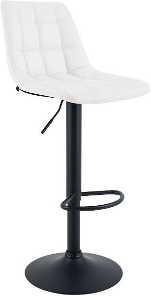 CLP Barhocker Mapun Kunstleder, weiß, 327282, 4255716374822