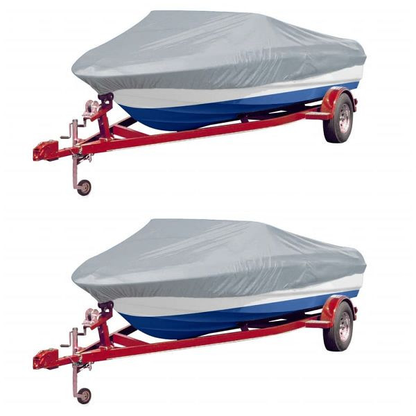 vidaXL Bootspersenninge 2 Stück Grau Länge 427-488 cm Breite 229 cm, 279106