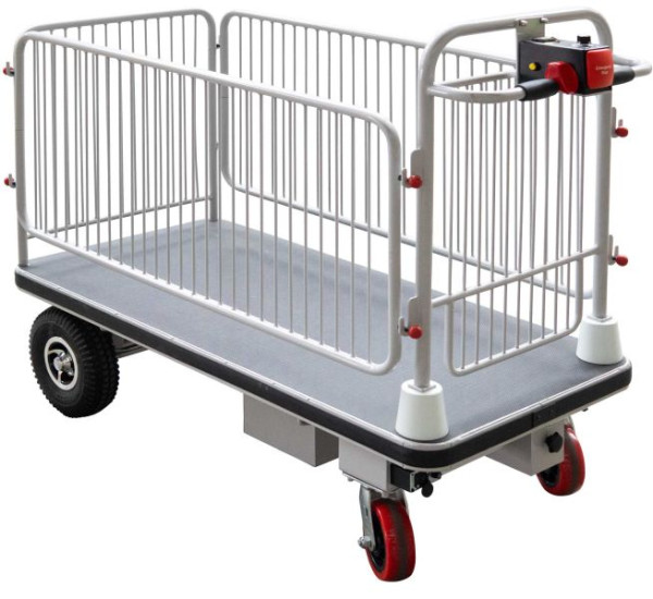 Schefer Plattformwagen elektrisch PFWE, Traglast bis 400 kg, 1305515PFWE630