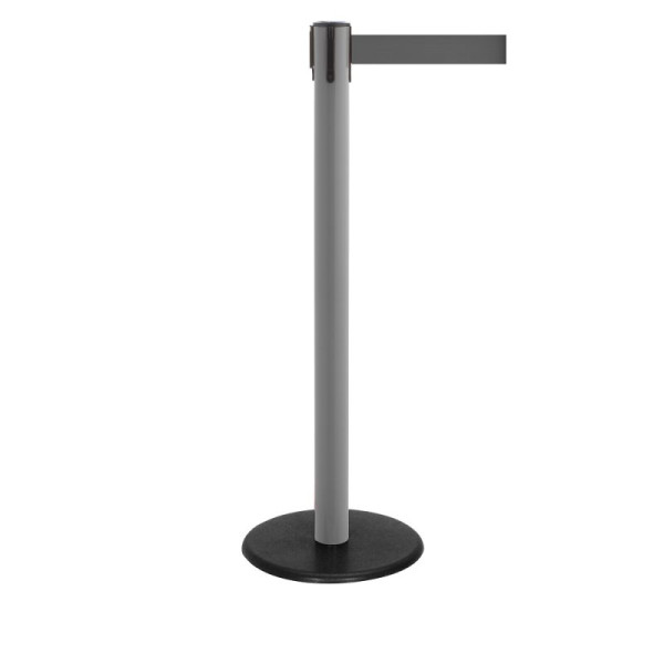 Stein HGS Personenleitsystem -P-Line Famous-, anthrazit, grau, mit Gurtendstück (Standard), Gurtlänge: 4 m, 12818-0802