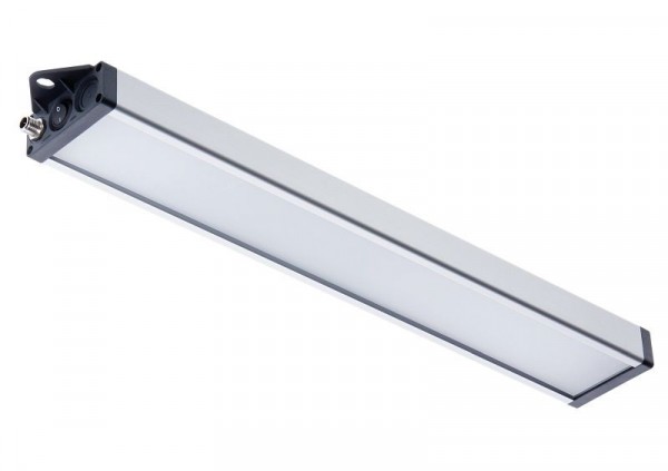 LED2WORK Arbeitsplatzleuchte UNILED SL, 1045mm, 5200-5700K, Abdeckung opalweiß, 48W, 24V DC, 110914-13