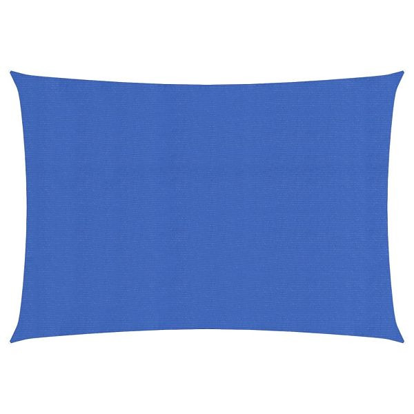 vidaXL Sonnensegel 160 g/m² Rechteckig Blau 6x8 m HDPE, 311525